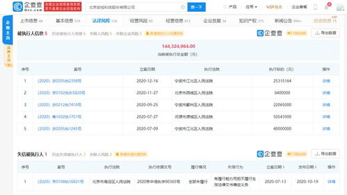 安控科技再陷法律風(fēng)波 新增被執(zhí)行人存續(xù)超1.44億背后技術(shù)進(jìn)展與債務(wù)并行危機(jī)揭示管理困局